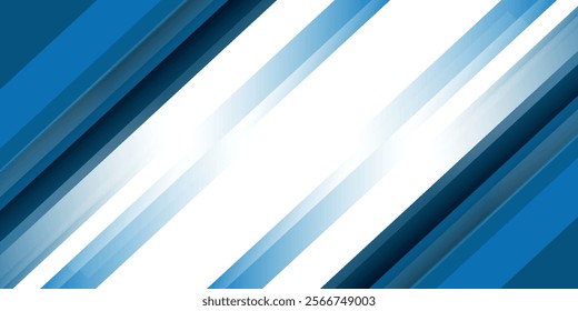 Blue abstract background with white color. Abstract blue background with square shapes. Modern Simple Blue Grey Abstract Background Presentation Design for Corporate Business and Institution.