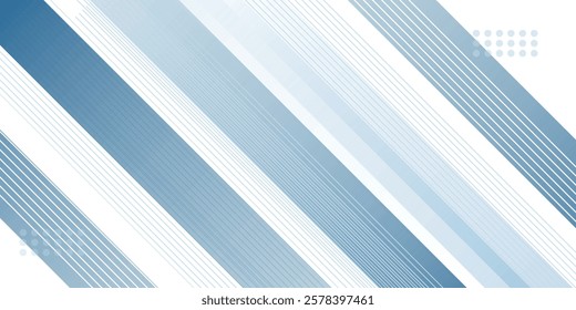 Blue abstract background with white color. Abstract blue background with square shapes. Modern Simple Blue Grey Abstract Background Presentation Design.