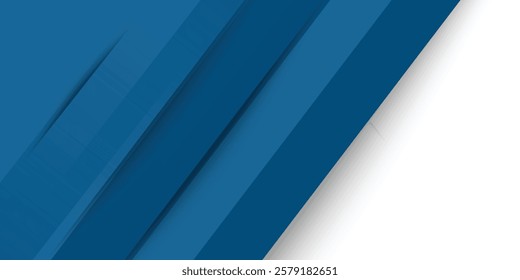 Blue abstract background with white color. Abstract blue background with square shapes. Modern Simple Blue Grey Abstract Background Presentation Design