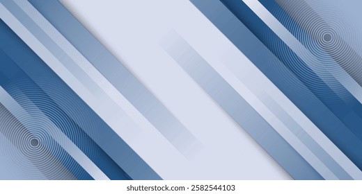 Blue abstract background with white color. Abstract blue background with square shapes. Modern Simple Blue Grey Abstract Background Presentation Design for Corporate Business and Institution.