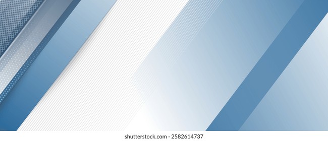 Blue abstract background with white color. Abstract blue background with square shapes.