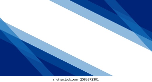 Blue abstract background with white color. Abstract blue background with square shapes. Modern Simple Blue Grey Abstract Background Presentation Design
