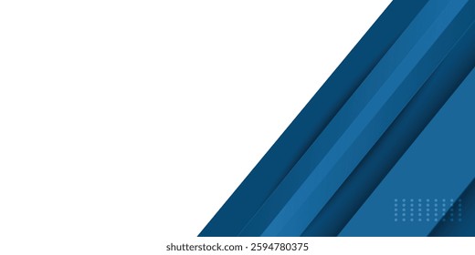 Blue abstract background with white color. Abstract blue background with square shapes. Modern Simple Blue Grey Abstract Background Presentation Design for Corporate Business and Institution.