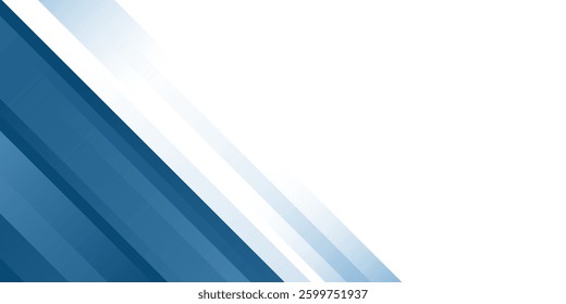 Blue abstract background with white color. Abstract blue background with square shapes. Modern Simple Blue Grey Abstract Background Presentation Design for Corporate Business and Institution.