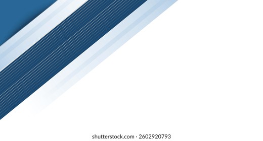 Blue abstract background with white color. Abstract blue background with square shapes. Modern Simple Blue Grey Abstract Background Presentation Design