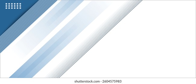 Blue abstract background with white color. Abstract blue background with square shapes. Modern Simple Blue Grey Abstract Background Presentation Design