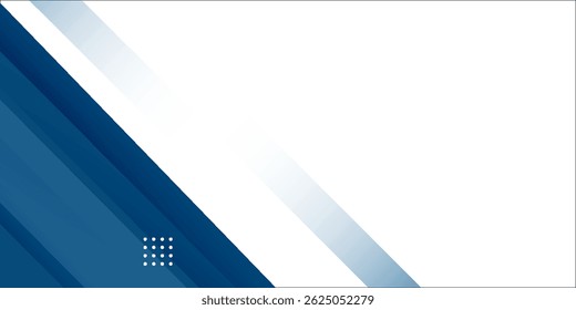 Blue abstract background with white color. Abstract blue background with square shapes. Modern Simple Blue Grey Abstract Background Presentation Design for Corporate Business and Institution.