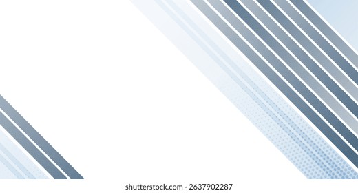 Blue abstract background with white color. Abstract blue background with square shapes. Modern Simple Blue Grey Abstract Background Presentation Design