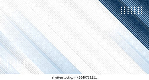 Blue abstract background with white color. Abstract blue background with square shapes. Modern Simple Blue Grey Abstract Background Presentation Design