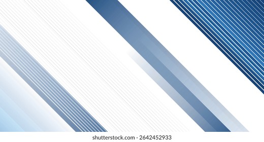 Fundo abstrato azul com cor branca. Fundo azul abstrato com formas quadradas. Fundo simples moderno azul cinza abstrato. eps 10