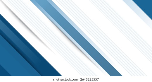 Blue abstract background with white color. Abstract blue background with square shapes. Modern Simple Blue Grey Abstract Background Presentation Design for Corporate Business and Institution.