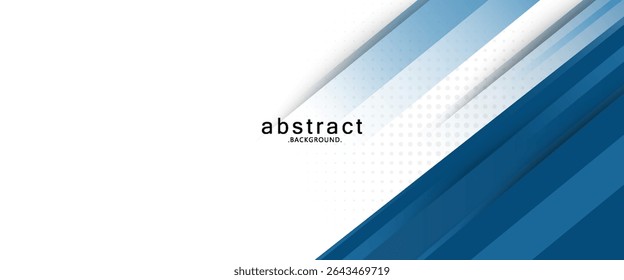 Blue abstract background with white color. Abstract blue background with square shapes.vector eps10