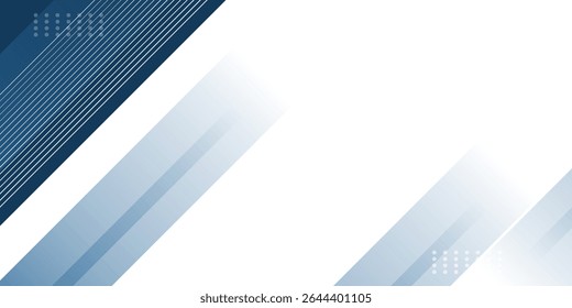 Blue abstract background with white color. Abstract blue background with square shapes. Modern Simple Blue Grey Abstract Background Presentation Design
