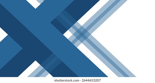 Blue abstract background with white color. Abstract blue background with square shapes. Modern Simple Blue Grey Abstract Background Presentation Design