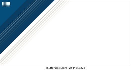 Blue abstract background with white color. Abstract blue background with square shapes. Modern Simple Blue Grey Abstract Background Presentation Design for Corporate Business and Institution.