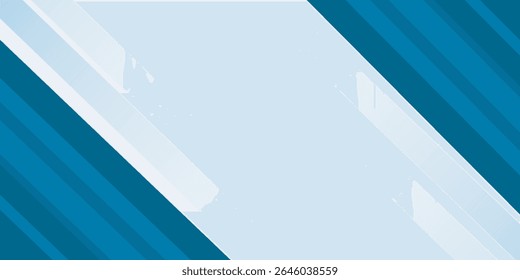 Blue abstract background with white color. 