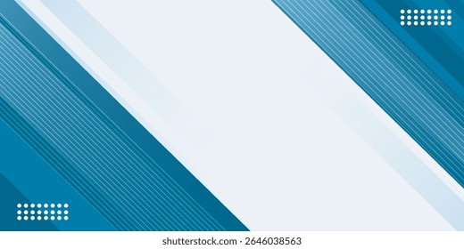 Fundo abstrato azul com cor branca. 