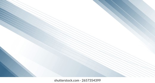 Blauer abstrakter Hintergrund mit weißer Farbe. . Moderne einfache blaugraue abstrakte Hintergrund Präsentation Design für Corporate .