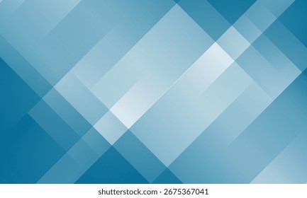 Blue abstract background with white color. Abstract blue background with square shapes. Modern Simple Blue Grey Abstract Background Presentation Design for Corporate Business and Institution.