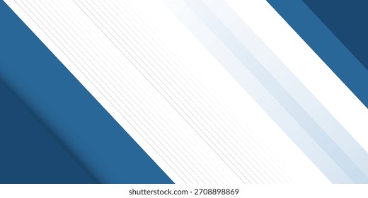 Blue abstract background with white color. Abstract blue background with square shapes. Modern Simple Blue Grey Abstract Background Presentation Design