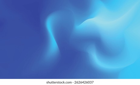 blauer abstrakter Hintergrund mit weißem Farbverlauf