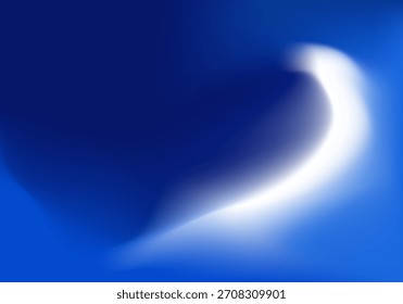 Fondo abstracto azul con efecto de luz blanca. Ideal para temas y se puede utilizar en otros medios impresos.
