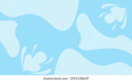 blue abstract background with white lines