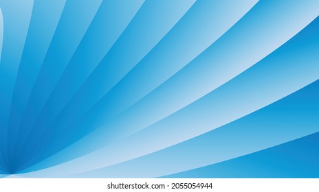 Blue abstract background and white wave-shaped lines. Web site design