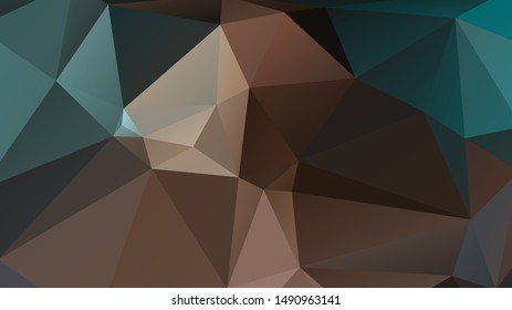 Blue Abstract Bakcground , Low Poly Background . vector blurry triangle texture. Brand new colorful illustration in with gradient. Brand new style for your business design.