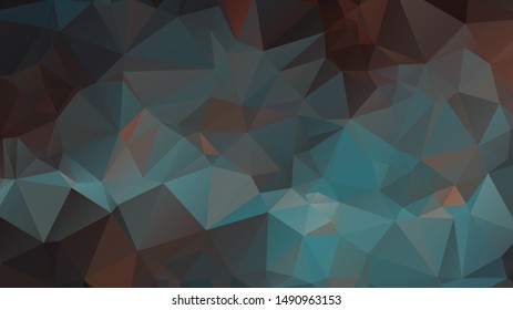 Blue Abstract Bakcground , Low Poly Background . vector blurry triangle texture. Brand new colorful illustration in with gradient. Brand new style for your business design.