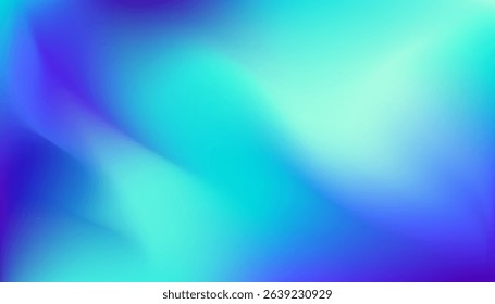 Blue abstract blur background. Vector illustration