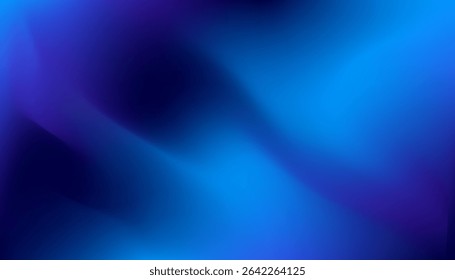 Blue abstract blur background. Vector illustration