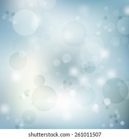 Blue Abstract Blurred backgrounds, vector illustration