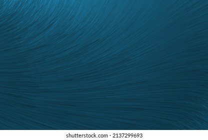 Blue abstract brush background. Modern vector fiber texture