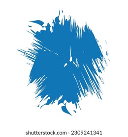 blue abstract brush stroke background vector design element template, blue brush stroke design element for background text or banner design, paint texture blue design editable color vector
