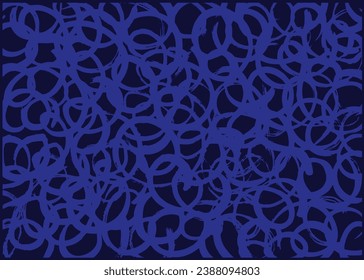 Blue abstract brush stroke background texture