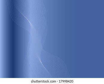 Blue abstract business background