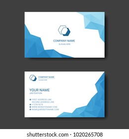 Blue Abstract Business Card Templates