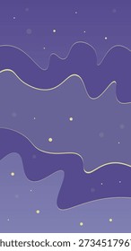 Blue Abstract Celestial Wallpaper Background