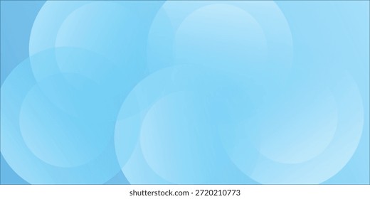 Fundo De Círculos Abstratos Azuis Com Luz Suave E Padrão De Círculo Em Camadas Para Design Moderno eps10