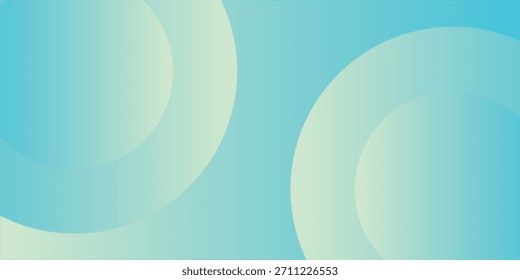 Círculos Abstractas azules con el fondo suave del gradiente para el diseño moderno y el arte creativo
