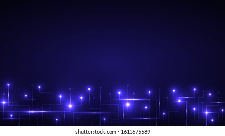blue abstract circuit technology cyberspace background,speed data transfer background,tech data analysis vector background