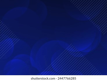 blue abstract circular texture background