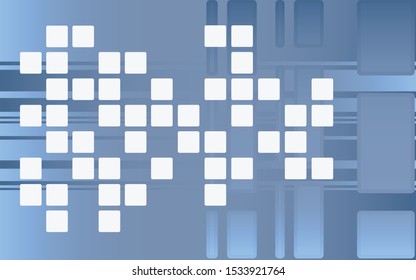 Blue abstract colorful vector background