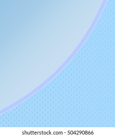 Blue abstract combined background. Vector illustration