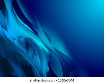 Blue abstract composition. And also includes EPS 10 vector