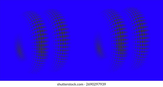 Composición abstracta azul - Ilustración vectorial.Moderno.