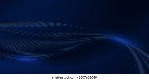 Blue abstract, Computer generated Blue background, copy space banner.vector