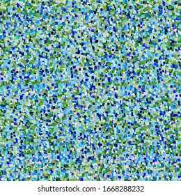 Blue abstract confetti, vector background. Seamless pattern.