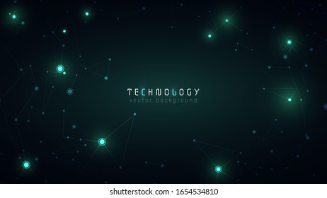 blue abstract connection technology cyberspace vector background,modern tech background,futuristic connection data,speed data transfer